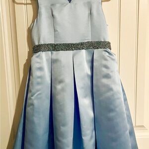 New Custom Baby Blue Pageant Dress